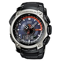 Orologio Casio Uomo Pro Trek in Acciaio PRW-5000-1ER - PRW-5000-1ER